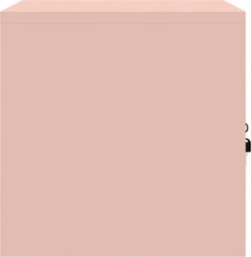 vidaXL Ντουλάπι αποθήκευσης Ροζ 60 x 40 x 40 εκ. Ατσάλι