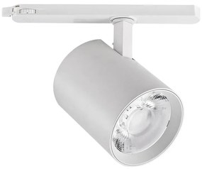 Adeleq Σποτ Ράγας LED 40W 230V 4000K 38° Λευκό 23-44010