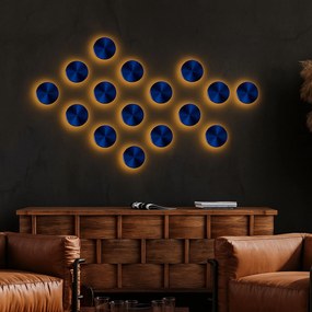 Wall Lamp Aura - 15520 - L - M Blue