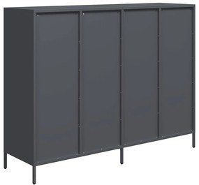 vidaXL Ντουλάπι Ανθρακί 135x39x103,5 εκ. από Χάλυβα Ψυχρής Έλασης