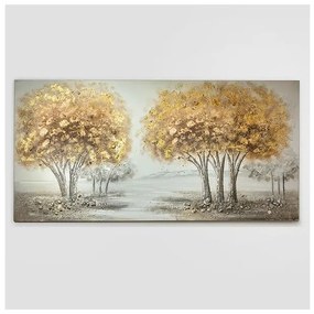 Πίνακας Σε Καμβά Δέντρα 60x120x3cm 755-12064 Estheti 755-12064 Πολύχρωμο