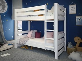 EVEREST Κουκέτα ΜΑΣΙΦ για στρώματα 200×90 Λευκή (ΧΩΡΙΣ ΣΚΕΠΗ)