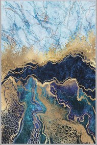 Χαλί HMNT768 Blue-Gold Conceptum Hypnose 140X220 cm