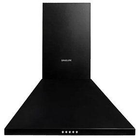Davoline Chester 060 BL Απορροφητήρας Καμινάδα 60cm Μαύρος