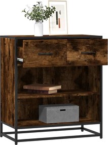 vidaXL Ντουλάπι Καπνιστή Δρυς 68x35x76 εκ. από Επεξεργασμένο Ξύλο