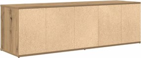 vidaXL Έπιπλο Τηλεόρασης Τεχνίτης Δρυς 120x34x37 εκ. Επεξ. Ξύλο