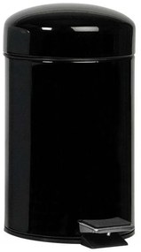 Κάδος Απορριμμάτων 3Lt AH-BA13016 17x29,5cm Black Andrea House Metal