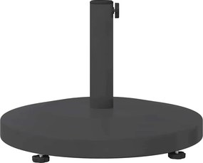 vidaXL Βάση ομπρέλας Σκούρο Γκρι 48 x 48 x 32 εκ.