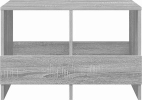 vidaXL Ράφι Περιοδικών Γκρίζο Σονομα 68,5 x 30 x 45 εκ.