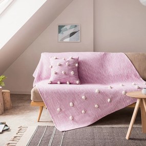 Ριχτάρι Poms 555/23 Fuchsia Gofis Home Πολυθρόνα 100% Βαμβάκι