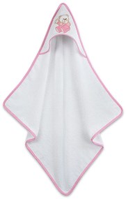 Κάπα κεντητή Bear 04 Rose 75x75