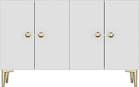 Console Simple 120 - White White