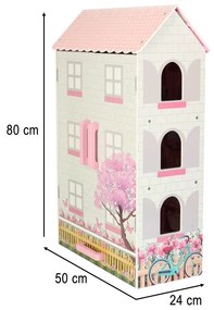 Ξύλινο Κουκλόσπιτο KX3488 IKONKA