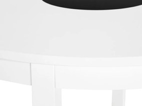 Τραπέζι Riverton 388, Άσπρο, 75cm, Ινοσανίδες μέσης πυκνότητας