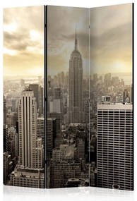 Διαχωριστικό με 3 τμήματα - Light of New York [Room Dividers] 135x172