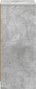 vidaXL Ντουλάπι Μπάνιου Γκρι Σκυροδέματος 35 x 36,5 x 85 εκ.