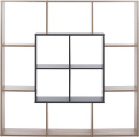 ΒΙΒΛΙΟΘΗΚΗ BRODY HM8771.02 136X22X136 ΓΚΡΙ
