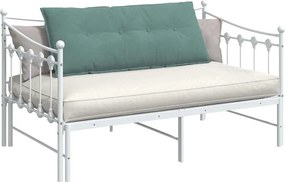 vidaXL Μαξιλάρι Πλάτης Θαλασσί 120 x 50 cm Υφασμάτινο Κορντουρά