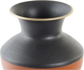 Βάζο DKD Home Decor Πολύχρωμο Μέταλλο Σύγχρονη 18 x 18 x 21 cm