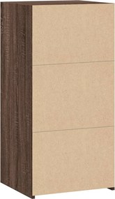 vidaXL Μπουφές Καφέ Δρυς 45x41x93 εκ. από Επεξεργασμένο Ξύλο