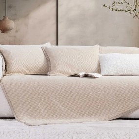 Ριχτάρι Τριθέσιου Καναπέ 2 Όψεων (170x300) Nef-Nef Homeware Brand Ecru