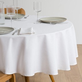 Στρογγυλό τραπεζομάντηλο από βαμβάκι, ανθεκτικό στους λεκέδες Scenario