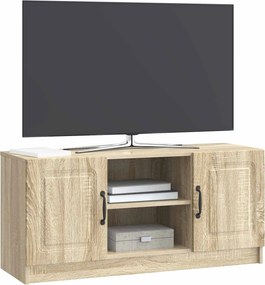 vidaXL Ντουλάπι TV Sonoma Δρυς 102 x 34,5 x 47 εκ Επεξεργασμένο Ξύλο