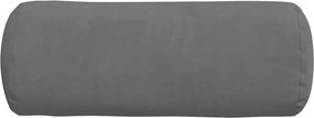vidaXL Μαξιλάρια Στήριγμα 2 pcs Σκούρο Γκρι Ø 15 x 40 εκ