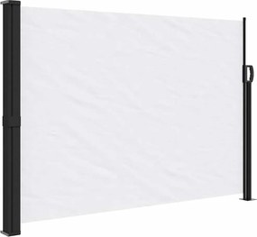 vidaXL Σκίαστρο Πλαϊνό Συρόμενο Λευκό 140 x 500 εκ.