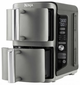 Air Fryer με Διπλό Αποσπώμενο Κάδο Ninja Double Stack XL, 9.5lt Γκρι