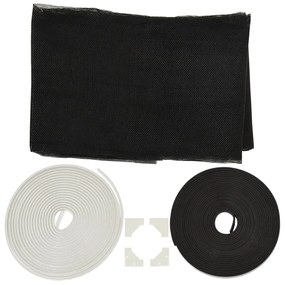 vidaXL Σήτα Εντόμων Μαγνητική για Παράθυρα Λευκή 120 x 140 εκ.