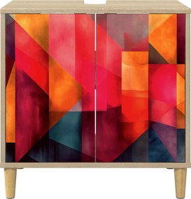 vidaXL Ντουλάπι Μπάνιου HEESCH Sonoma 60 x 40 x 60 εκ