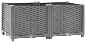 vidaXL Ζαρντινιέρα 80 x 40 x 38 εκ. από Πολυπροπυλένιο