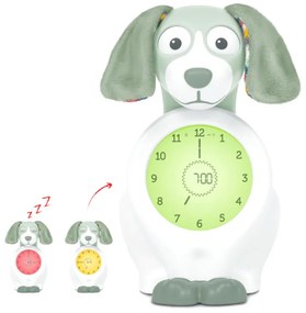 DAVY Σκυλάκι Zazu Εκπαιδευτής Ξυπνήματος Ύπνου Ρολόι Ξυπνητήρι Εκμάθησης Φως Νυκτός USB