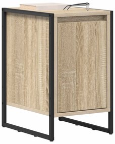 vidaXL Κομοδίνο 2 pcs Σονόμα 39,5 x 30 x 50 εκ Επεξεργασμένο ξύλο