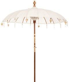 Ομπρέλα 84848 185x260cm Brown-White