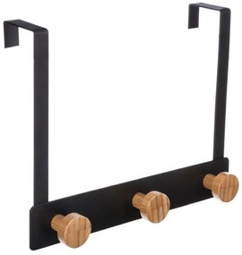 Κρεμάστρα Πόρτας 3 Θέσεων F-V Hooks Black 151569A