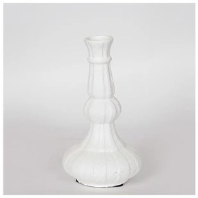 Βάζο Κεραμικό Λευκό 13x13x23.5cm 752-20261 Estheti-752-20261-Λευκό 752-20261