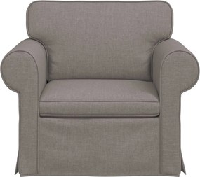 vidaXL Καναπές 60cm Taupe Μέταλλο