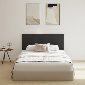 vidaXL Κεφαλάρι Μαύρης Δρυς 160x1,5x80 εκ. Φτιαγμένο από Χημικό Ξύλο