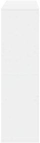 vidaXL Βιβλιοθήκη/Διαχωριστικό Χώρου Λευκό 100x33x115 εκ.