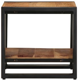vidaXL Τραπεζάκι σαλονιού Καφέ 40 x 40 x 38 cm Μασίφ ξύλο ακακίας