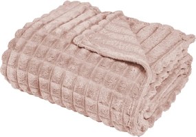 Κουβέρτα Fleece Μονή (160x220) Das Home 1388 Nude