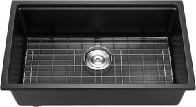 VEVOR 76 cm Granite Kitchen Sink Undermount Single Bowl Drop-In Basin for RV Bar