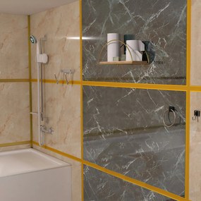 Wall Shelf Dekoratif Duvar Rafı 2 Gold
Brown