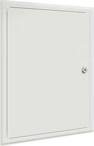 vidaXL Πάνελ Πρόσβασης Λευκό 43 x 33 x 3 cm Ατσάλι