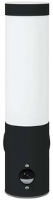 vidaXL Εξωτερικά Φωτιστικά Τοίχου 2 pcs Μαύρο 12 x 7.5 x 29 εκ