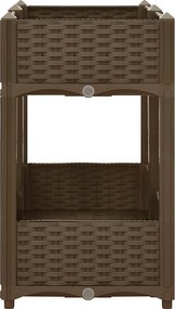 vidaXL Ζαρντινιέρα 80 x 40 x 71 εκ. από Πολυπροπυλένιο