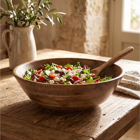 ΣΑΛΑΤΙΈΡΕΣ BOWL MANGO WOOD 30X10CM