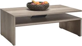 Τραπέζι σαλονιού σε χρώμα γκρι-μπεζ 110x65x42